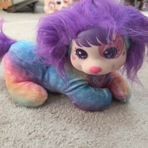 Puppy Surprise Colorful Plush Dog With One Matching Puppy